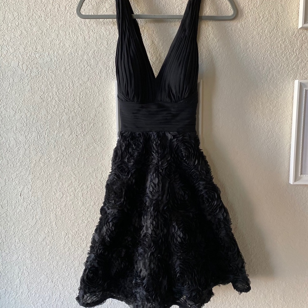 Aidan Mattox Black Formal Dress